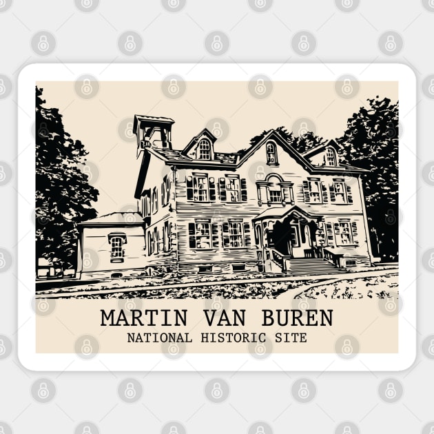 Martin Van Buren National Historic Site Magnet by Lakeric